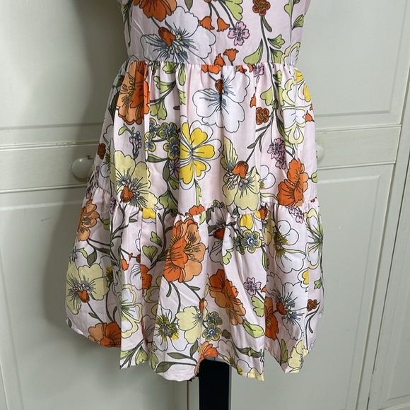 NWT Lottie & Holly Women’s Band Of Gypsies Mini Floral Summer Dress Size Large - Picture 3 of 11